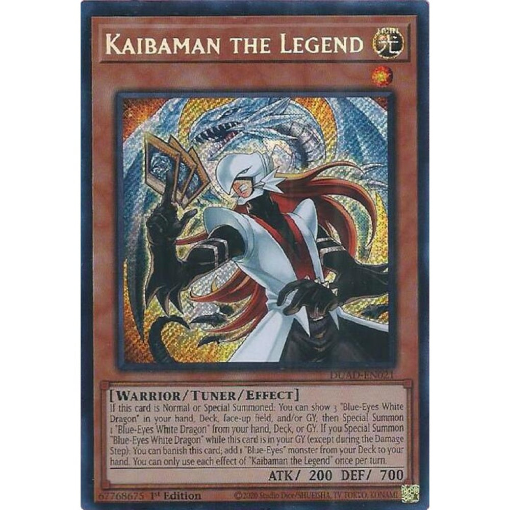 Kaibaman the Legend DUAD-EN021 Secret Yu-Gi-Oh Duelist's Advance