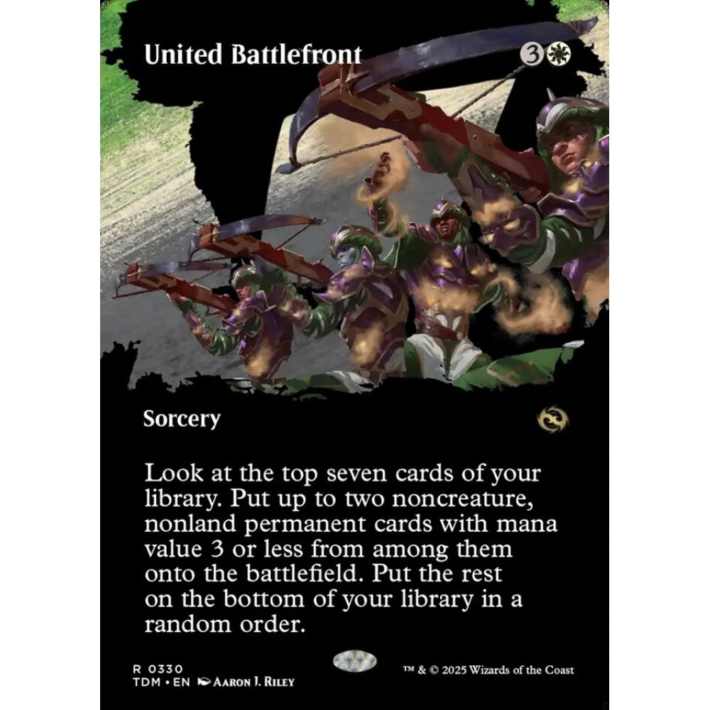 United Battlefront rare 330 Magic the Gathering Tarkir: Dragonstorm