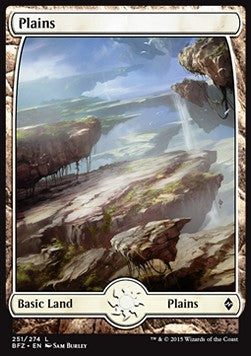 Plains (V.3) - Battle for Zendikar (Land) [BFZ-251]