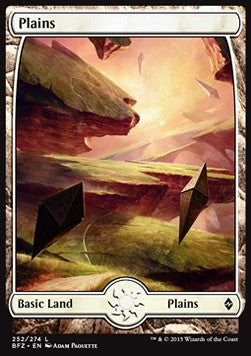 Plains (V.5) - Battle for Zendikar (Land) [BFZ-252]