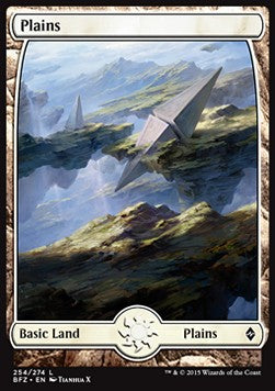 Plains (V.9) - Battle for Zendikar (Land) [BFZ-254]