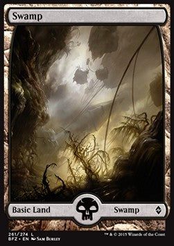 Swamp (V.3) - Battle for Zendikar (Land) [BFZ-261]