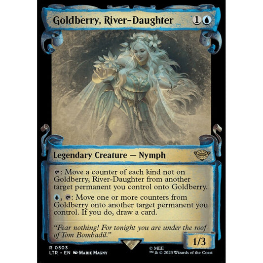 Goldberry, River-Daughter, rare, 503, Magic the Gathering, The Lord of the Rings: Tales of Middle-earth