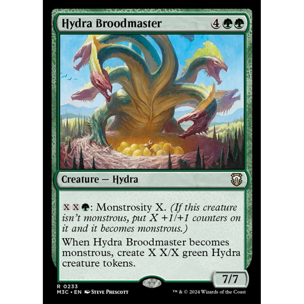 Hydra Broodmaster, 233, rare, Magic: The Gathering, Modern Horizons 3