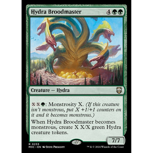Hydra Broodmaster, 233, rare, Magic: The Gathering, Modern Horizons 3