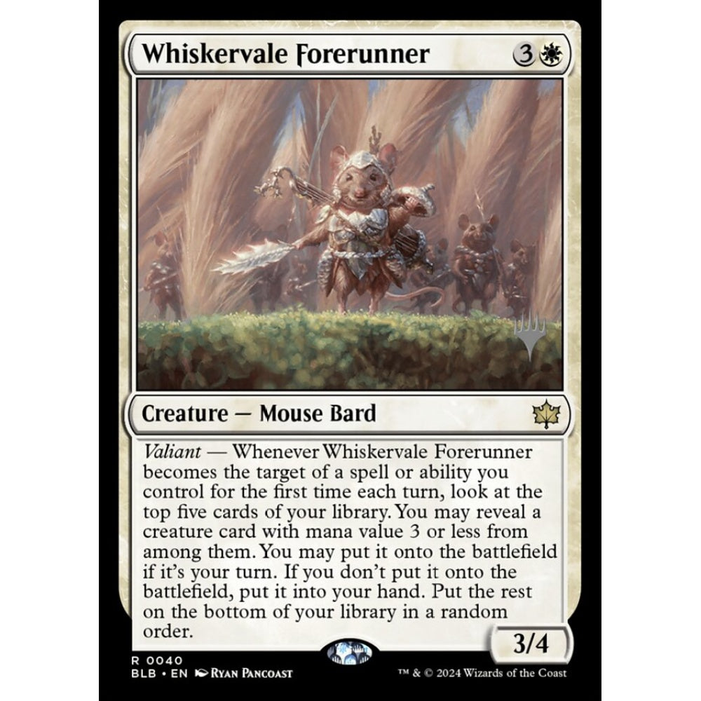 Whiskervale Forerunner (R 40p PBLB Foil)