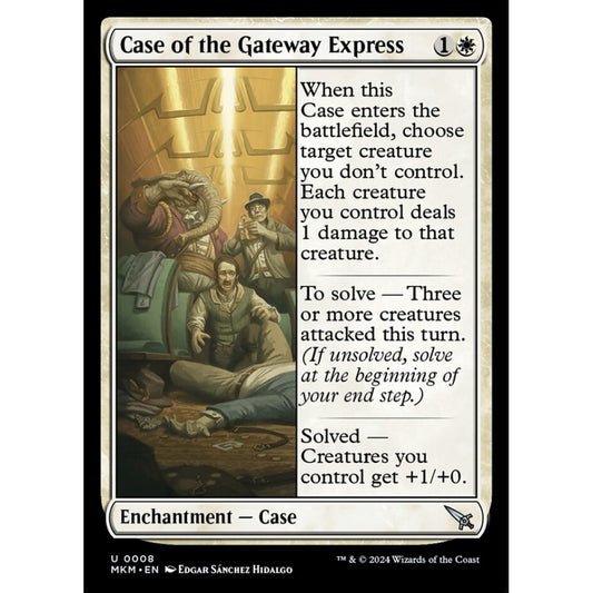 Case of the Gateway Express uncommon 8 Magic the Gathering Murders at Karlov Manor