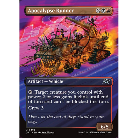 Apocalypse Runner, 319, uncommon, Magic: The Gathering, Aetherdrift