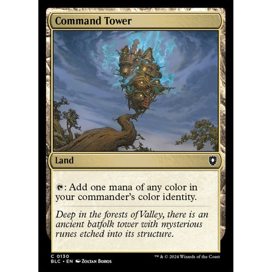 Command Tower, 130, common, Magic: The Gathering, Bloomburrow