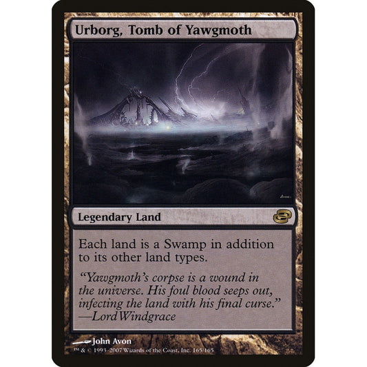 Urborg, Tomb of Yawgmoth rare 165 Magic the Gathering Planar Chaos
