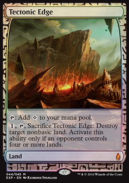 Tectonic Edge - Zendikar Expeditions (Masterpiece) [ZEX-44]