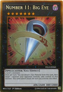 Number 11: Big Eye - Premium Gold: Infinite Gold (Gold Rare) [PGL3-063]