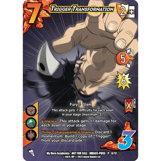 Trigger Transformation, 8/12, P, UniVersus, Promos