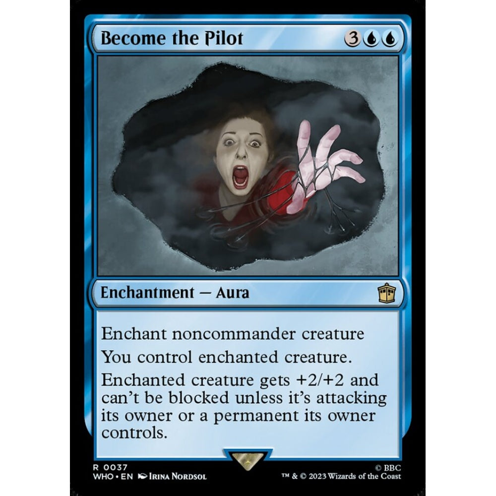 Become the Pilot rare 37 Magic the Gathering Doctor Who