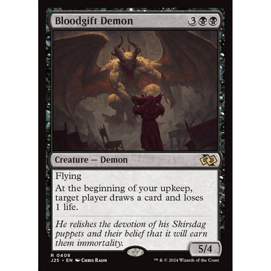 Bloodgift Demon, 408, rare, Magic: The Gathering, Foundations Jumpstart