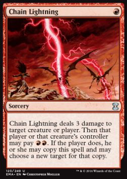 Chain Lightning - Eternal Masters (Uncommon) [EMA-123]