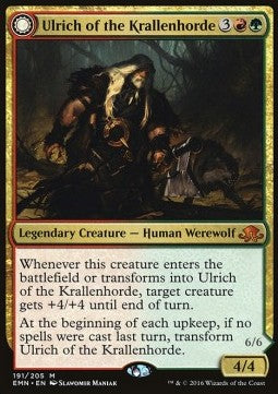 Ulrich of the Krallenhorde / Ulrich, Uncontested Alpha - Eldritch Moon (Mythic) [EMN-191]