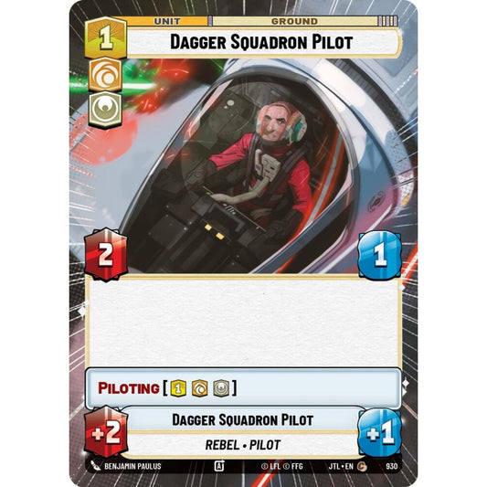 Dagger Squadron Pilot, C, JTL 930) Hyperspace Foil, Star Wars Unlimited