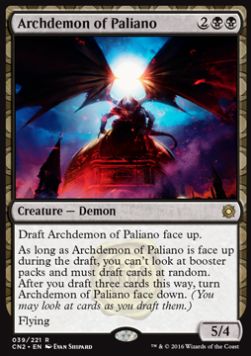 Archdemon of Paliano - Conspiracy: Take the Crown (Rare) [CN2-39]