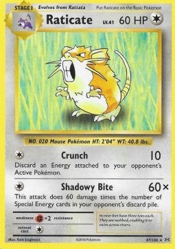 Raticate - Evolutions (Rare) [EVO-67]