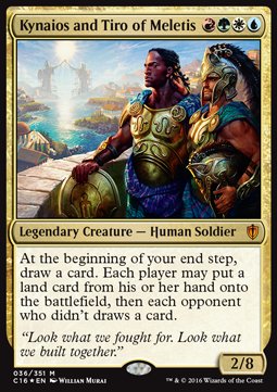 Kynaios and Tiro of Meletis (V.1) - Commander 2016 (Mythic) [C16-36]
