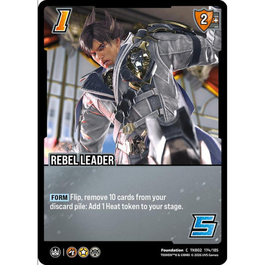 Rebel Leader 174/185 TK802 Universus Tekken 8 Foundation C