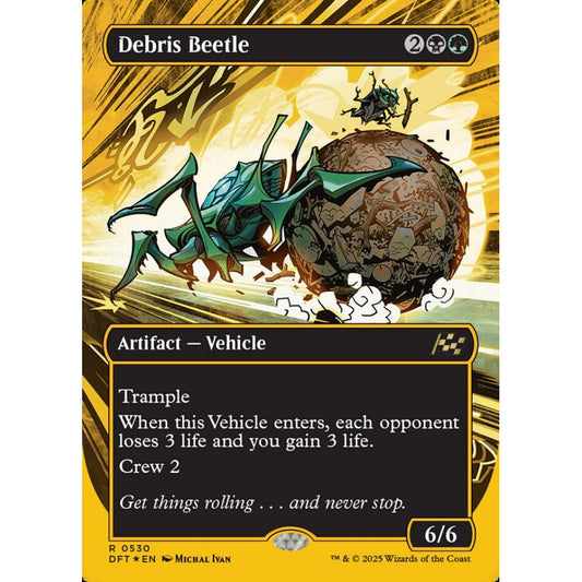 Debris Beetle, 530, rare, Magic: The Gathering, Aetherdrift