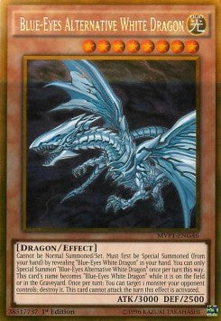 Blue-Eyes Alternative White Dragon (V.2 - Gold Rare) - The Dark Side of Dimensions Movie Pack (Gold Rare) [MVP1-G46]