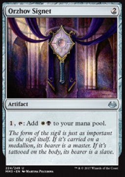 Orzhov Signet - Modern Masters 2017 (Uncommon) [MM3-224]