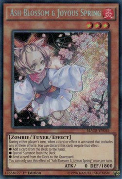 Ash Blossom & Joyous Spring - Maximum Crisis (Secret Rare) [MACR-036]