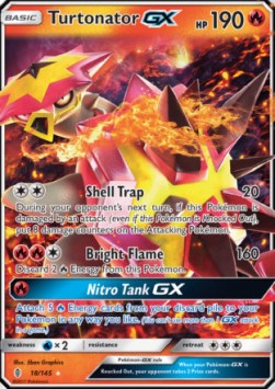 Turtonator GX - Guardians Rising (Ultra Rare) [GRI-18]