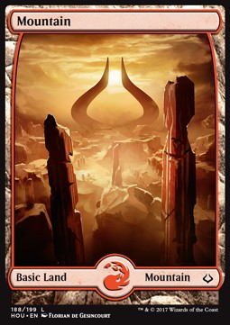 Mountain (V.1) - Hour of Devastation (Land) [HOU-188]