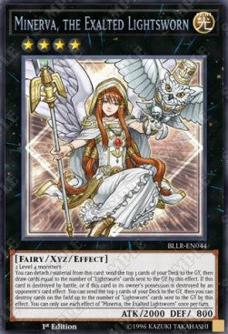 Minerva, the Exalted Lightsworn - Battles of Legend: Light's Revenge (Secret Rare) [BLLR-044]