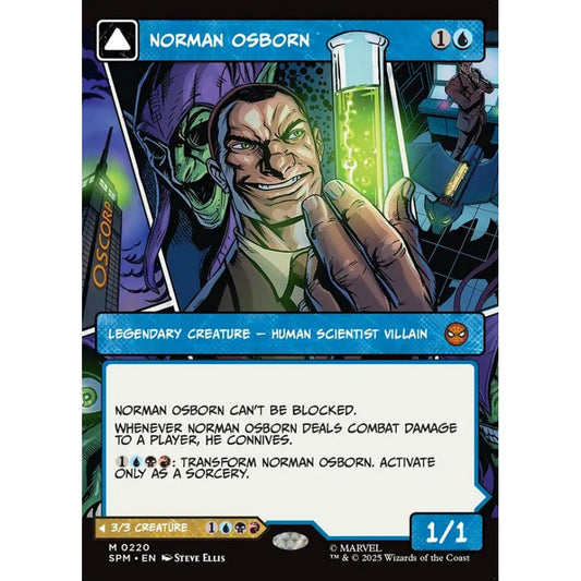 Norman Osborn // Green Goblin mythic 220 Magic the Gathering Marvel's Spider-Man