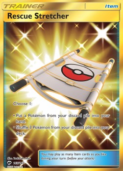Rescue Stretcher - Burning Shadows (Secret Rare) [BUS-165]
