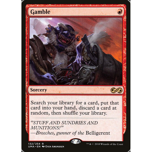 Gamble rare 132 Magic the Gathering Ultimate Masters