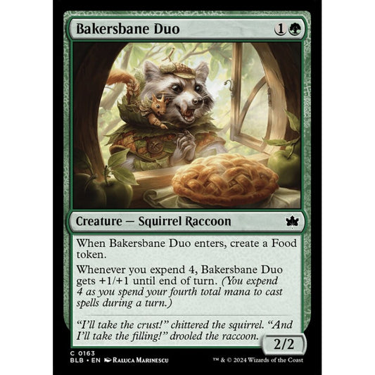 Bakersbane Duo, 163, common, Magic: The Gathering, Bloomburrow