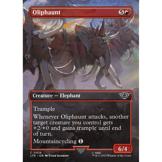 Oliphaunt, common, 426, Magic the Gathering, The Lord of the Rings: Tales of Middle-earth