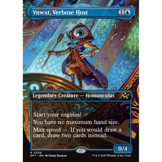 Vnwxt, Verbose Host, 356, rare, Magic: The Gathering, Aetherdrift