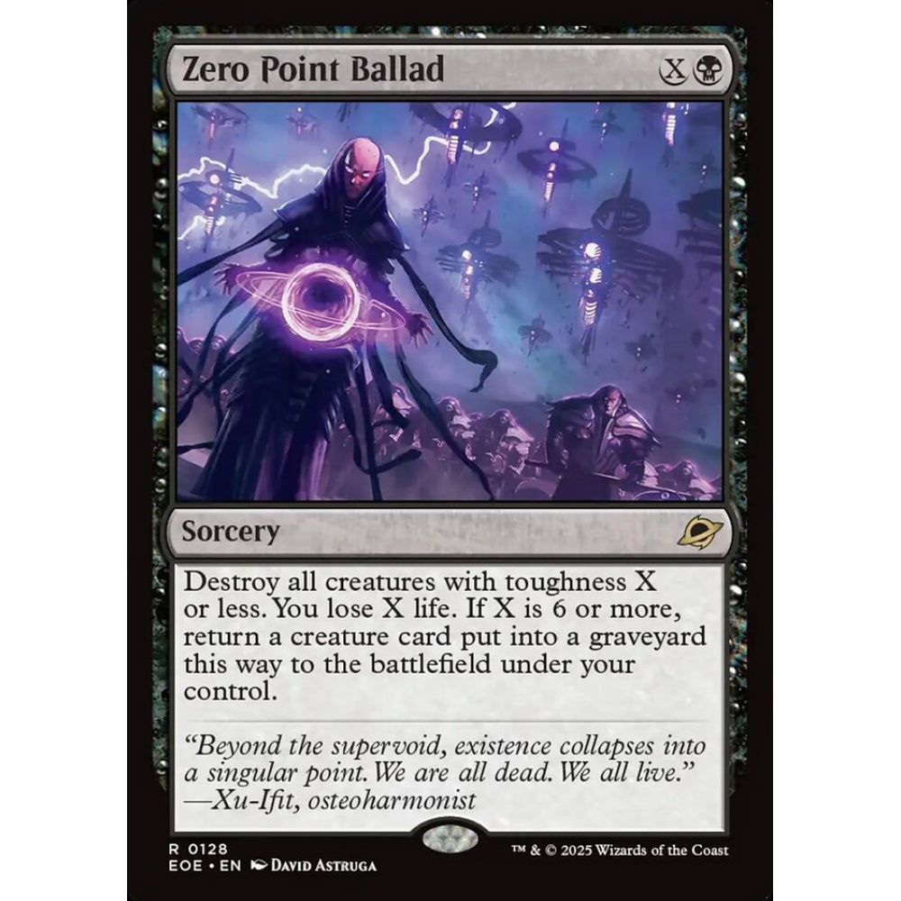Zero Point Ballad rare 128 Magic the Gathering Edge of Eternities