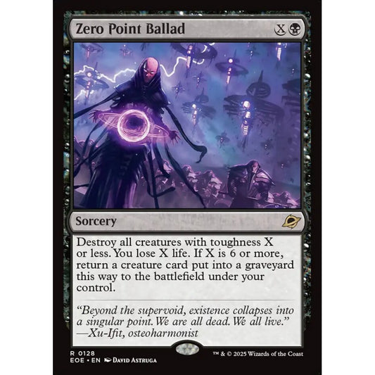 Zero Point Ballad rare 128 Magic the Gathering Edge of Eternities