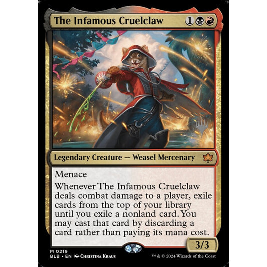 The Infamous Cruelclaw (M 219p PBLB Foil)