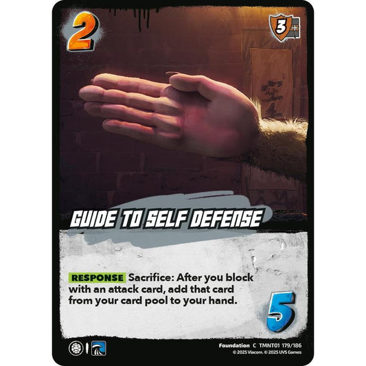 Guide to Self Defense 179/186 TMNT01 Universus Teenage Mutant Ninja Turtles Foundation C