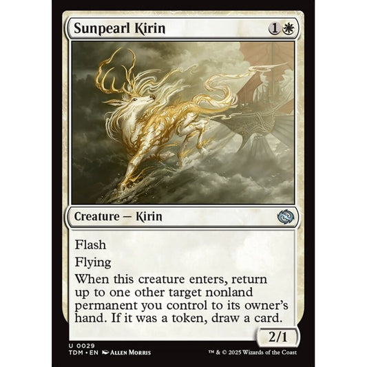 Sunpearl Kirin uncommon 29 Magic the Gathering Tarkir: Dragonstorm