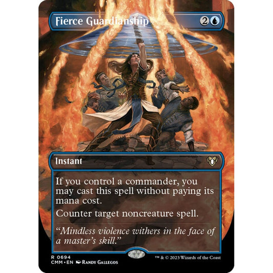 Fierce Guardianship rare 694 Magic the Gathering Commander Masters