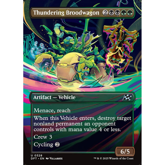 Thundering Broodwagon, 328, uncommon, Magic: The Gathering, Aetherdrift