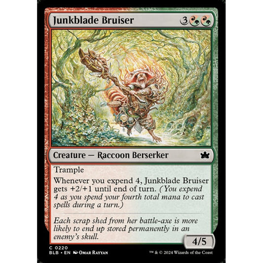 Junkblade Bruiser, 220, common, Magic: The Gathering, Bloomburrow