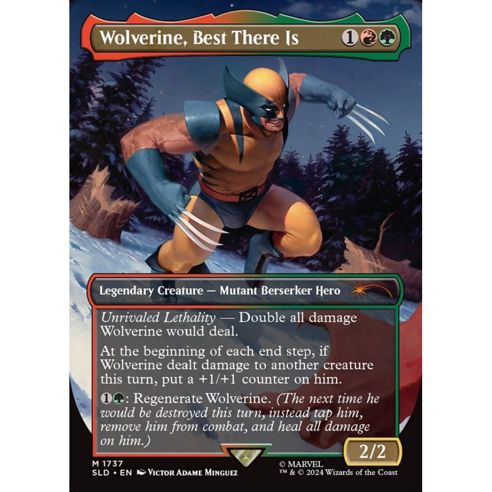 Wolverine, Best There Is mythic 1737 Magic the Gathering Secret Lair Drop