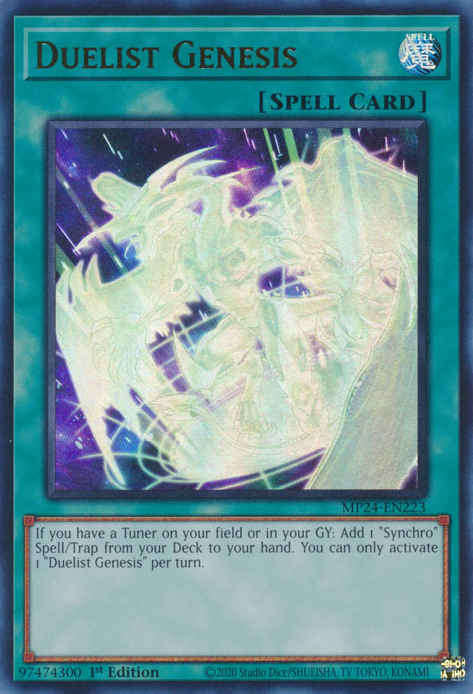 Duelist Genesis MP24-EN223 Ultra Ultra Rare Yu-Gi-Oh 25th Anniversary Tin: Dueling Mirrors in Art