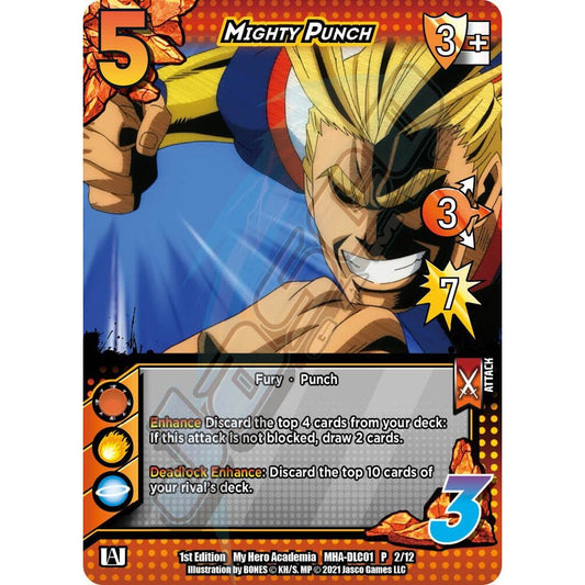 Mighty Punch, 2/12, MHA-DLC01, Universus, UniVersus: My Hero Academia DLC, nan